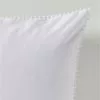 Shaynna Blaze Wattle 300 Thread Count Cotton European Pillowcase White European -Bed Linen store 542316 C 0100 00 2