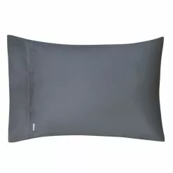 Elysian 1000 Thread Count Egyptian Cotton Standard Pillowcase Pair Charcoal Standard