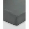 Linen House 300 Thread Count 50cm Fitted Sheet Charcoal 1 Linen House 300 Thread Count 50cm Fitted Sheet Charcoal -Bed Linen store 603800 C 0010 00