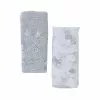 Bubba Blue 2 Pack Muslin Wraps With Milestone Cards Grey -Bed Linen store 609356 C 0020 00 2