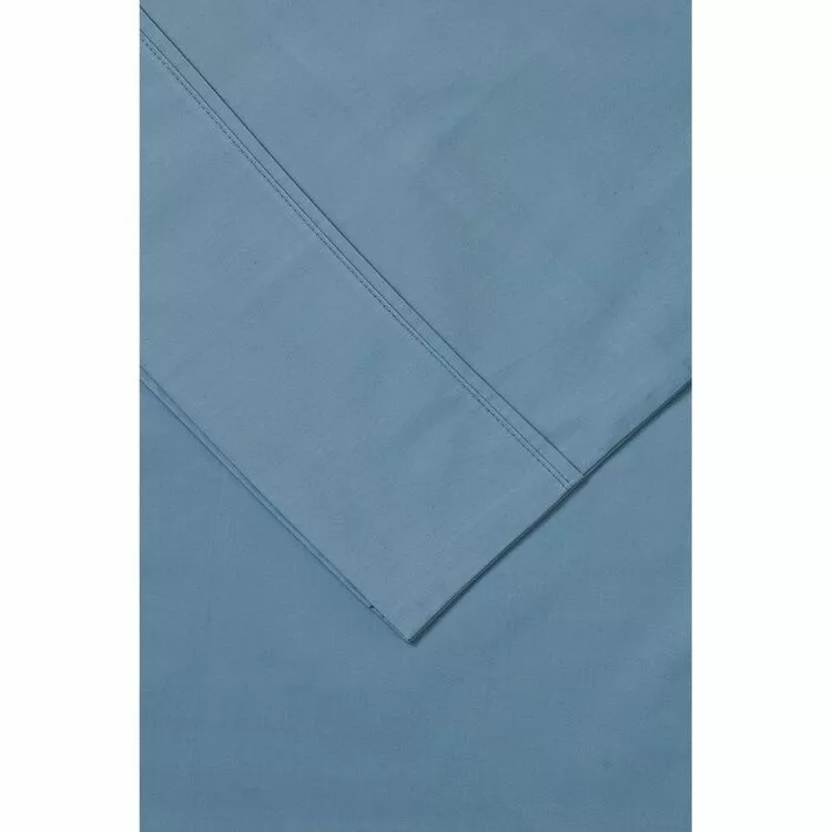 Dri Glo 400 Thread Count Cotton Sateen Sheet Set Blue Fog King Bed 3 Dri Glo 400 Thread Count Cotton Sateen Sheet Set Blue Fog King Bed