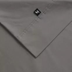 Polo 850 Thread Count Cotton Rich Garment Washed Sheet Set Grey