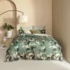 Kas Pario Cotton Quilt Cover Set Green -Bed Linen store 629146 C 0300 00