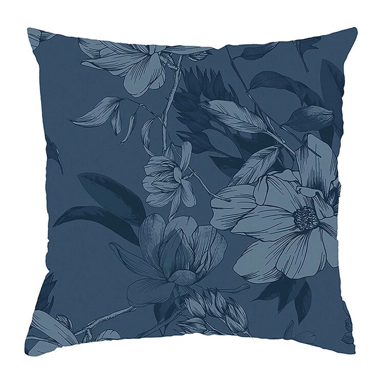 Kas Scarlette Cushion 50x50cm Blue 50 X 50 Cm 3 Kas Scarlette Cushion 50x50cm Blue 50 X 50 Cm