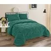 Ramesses Teddy Fleece Comforter Set King Bed Alpine Green King 1 Ramesses Teddy Fleece Comforter Set King Bed Alpine Green King -Bed Linen store 629179 C 0310 10