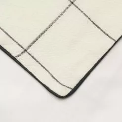 Jane Lamerton Home Juene Jacquard Cotton European Pillowcase Pair White European