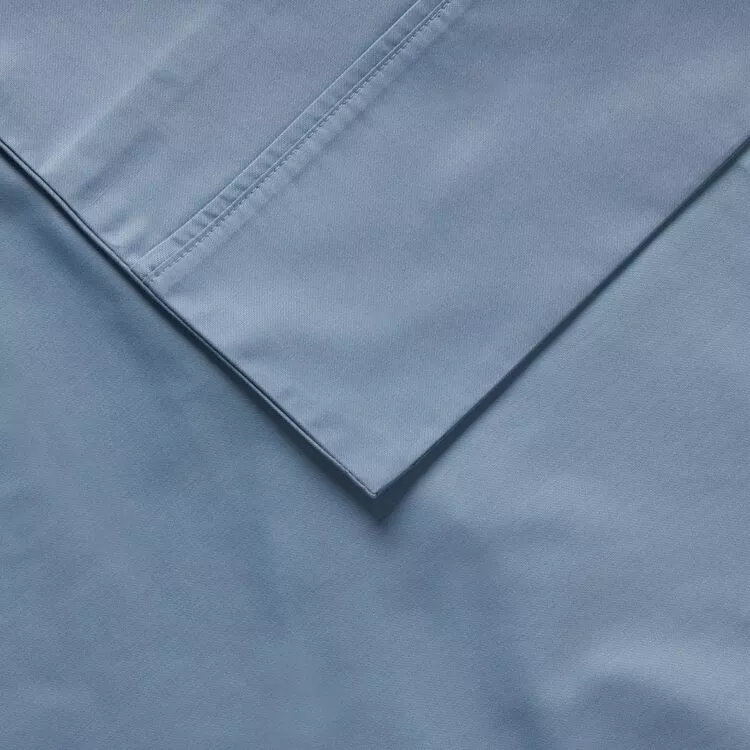 Dri Glo 500 Thread Count Soft Cotton Sheet Set Chambray 3 Dri Glo 500 Thread Count Soft Cotton Sheet Set Chambray