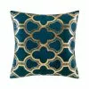 Jayson Brunsdon Homewares Greta Cushion 50x50cm Navy 50 X 50 Cm