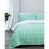 Jayson Brunsdon Homewares Hurstbridge Jacquard Quilt Cover Set Mint -Bed Linen store 631937 C 0313 49