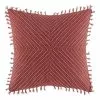 Kas Oscelace Cushion 50x50cm Rust