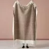 Linen House Cadiza Throw 130x170cm Mushroom 130 X 170 Cm -Bed Linen store 639294 C 0252 20