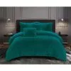 Ramesses Shagg Fleece Comforter Set Teal 2 Ramesses Shagg Fleece Comforter Set Teal -Bed Linen store 642421 C 0440 64