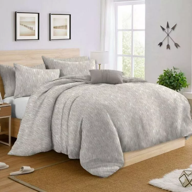 Polo Ikat Cotton Percale Quilt Cover Set Multicoloured 3 Polo Ikat Cotton Percale Quilt Cover Set Multicoloured