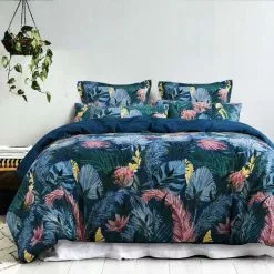 Gainsborough Capacobana Cotton Quilt Cover Set King Bed Multicoloured King