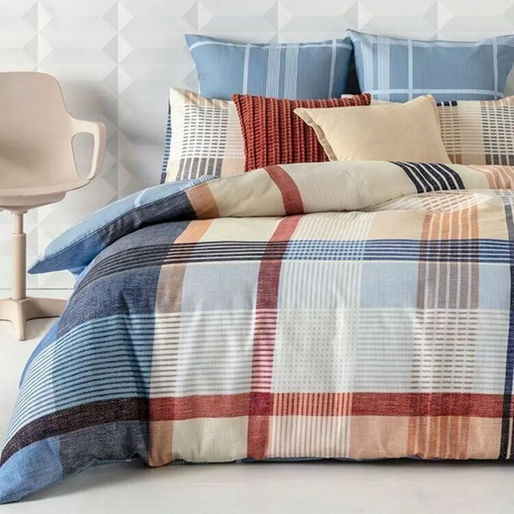 Kas Cheeky Quilt Cover Set King Bed Multicoloured King 5 Kas Cheeky Quilt Cover Set King Bed Multicoloured King - Image 3