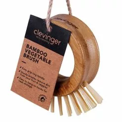 Clevinger Bamboo Vegetable Brush -Bed Linen store BP634188 nc