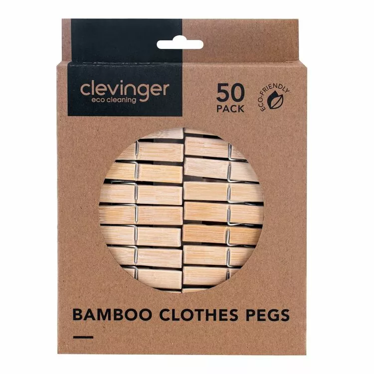 Clevinger Bamboo Pegs - 50 Pack 6 Clevinger Bamboo Pegs - 50 Pack - Image 4