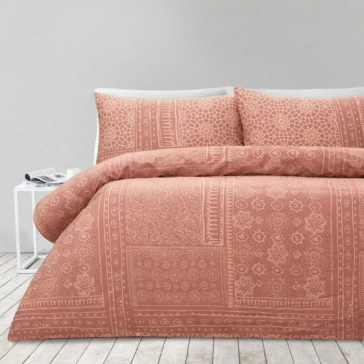 Soren Mariam Cotton Quilt Cover Set Multicoloured 3 Soren Mariam Cotton Quilt Cover Set Multicoloured