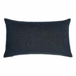 Elysian Capitol Jacquard Bed Cushion 30 X 50 Black 30 X 50 Cm