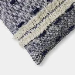 Shaynna Blaze Mallard Cushion 35 X 60 Cm Navy 35 X 60 Cm