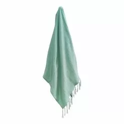 Mozi Mutts Cotton Bed Throw 130 X 170 Cm Ocean 130 X 170 Cm