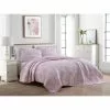 Laura Ashley Ayla Printed Cotton Coverlet Set 220x240cm Dust Rose 220 X 240 Cm 2 Laura Ashley Ayla Printed Cotton Coverlet Set 220x240cm Dust Rose 220 X 240 Cm -Bed Linen store BP641632001 dust rose