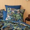 Warwick Home Zanzibar European Pillowcase Navy European 1 Warwick Home Zanzibar European Pillowcase Navy European -Bed Linen store BP642132001 navy