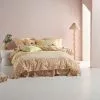 Linen House Shania Cotton Quilt Cover Set Honey 1 Linen House Shania Cotton Quilt Cover Set Honey -Bed Linen store BP643568001 honey