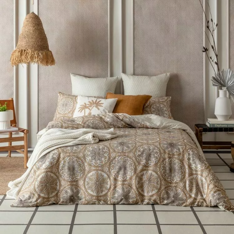 Kas Rafia Quilt Cover Set Multicoloured 3 Kas Rafia Quilt Cover Set Multicoloured