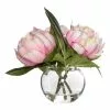 Rogue Peony Sphere Vase 18 Cm Pink 1 Rogue Peony Sphere Vase 18 Cm Pink -Bed Linen store BP645018 nc