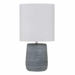 Amalfi Wren Table Lamp 25 X 25 X 50 Cm Blue