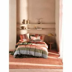Linen House Medersa Quilt Cover Set Clay