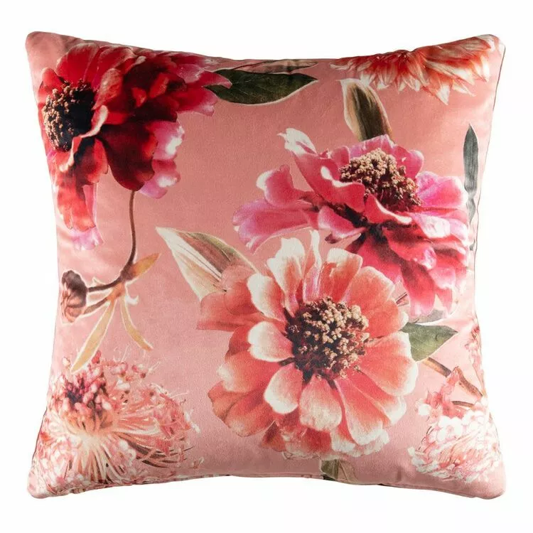 Kas Florence Cushion Pink Floral 50 X 50 Cm 4 Kas Florence Cushion Pink Floral 50 X 50 Cm - Image 2
