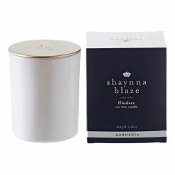 Shaynna Blaze Flinders Gardenia Candle 240g -Bed Linen store SP 561871