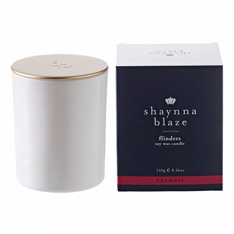 Shaynna Blaze Flinders Tea Rose Candle 240g 5 Shaynna Blaze Flinders Tea Rose Candle 240g - Image 3