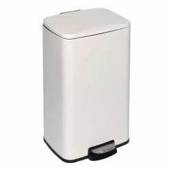 Store & Order Pedal Bin 30L White
