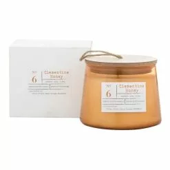 Amalfi Clementine Honey Scented Candle Jar