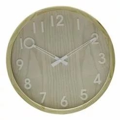 Amalfi Breen Natural Wall Clock