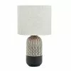 Amalfi River Table Lamp Black/Natural -Bed Linen store SP 625810