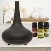 Milano Ultrasonic Aroma Diffuser Dark Wood