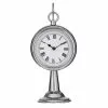Society Home Society Home Verlow Mantel Clock Silver/White/Black 16x12x34.5cm 1 Society Home Society Home Verlow Mantel Clock Silver/White/Black 16x12x34.5cm -Bed Linen store SP 632431