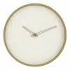 Emporium Hildie Wall Clock 30.5x4.1x30.5cm White -Bed Linen store SP 632437