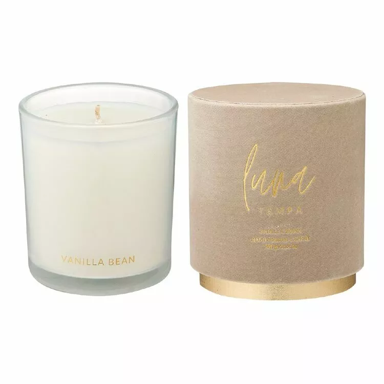 Tempa Luna Vanilla Bean Candle 3 Tempa Luna Vanilla Bean Candle