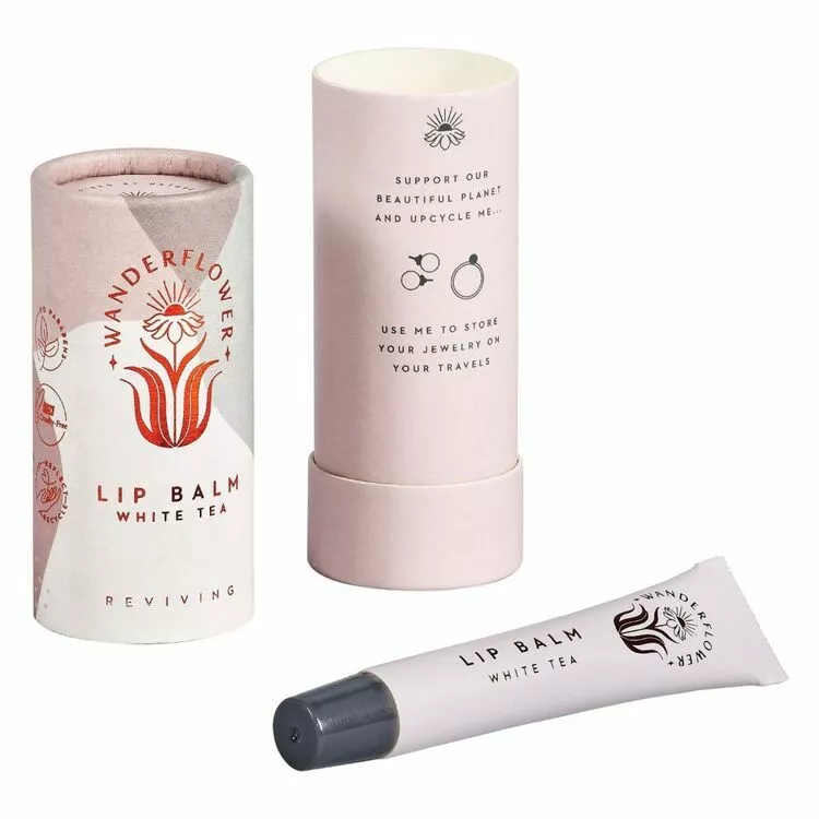 Wanderflower Lip Balm White Tea 5 Wanderflower Lip Balm White Tea - Image 3