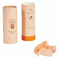 Wanderflower Bath Salt Rocks Amber 7 Wanderflower Bath Salt Rocks Amber -Bed Linen store SP 636857