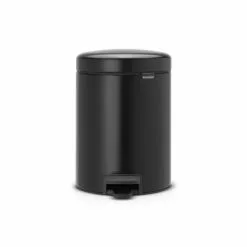 Brabantia Pedal Bin NewICON 5L Matt Black