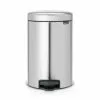 Brabantia Pedal Bin NewICON 12L FPP Matt Steel 2 Brabantia Pedal Bin NewICON 12L FPP Matt Steel -Bed Linen store SP 636951