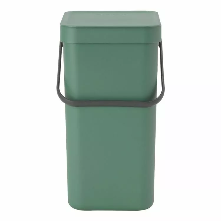 Brabantia Waste Bin Sort & Go 12L Fir Green Bed Linen store