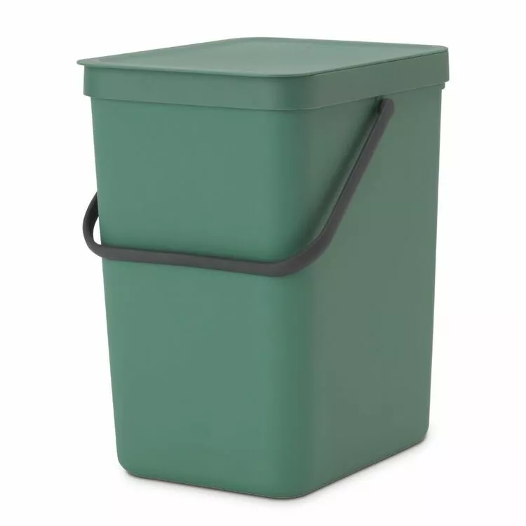 Brabantia Waste Bin Sort & Go 25L Fir Green 3 Brabantia Waste Bin Sort & Go 25L Fir Green