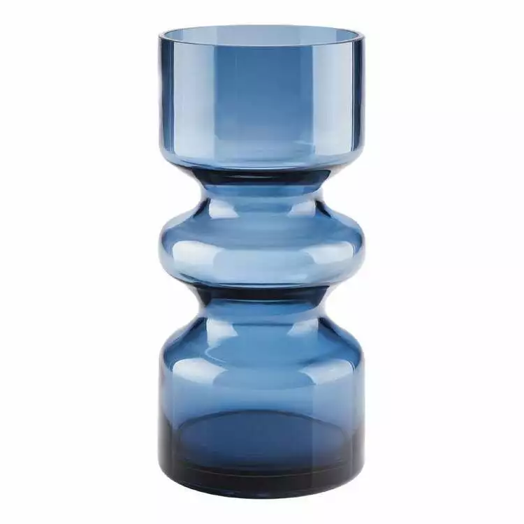 Linen House 25cm Vase Leon Marine 3 Linen House 25cm Vase Leon Marine